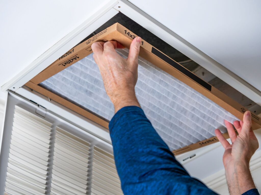 Indoor Air Quality Filter Install