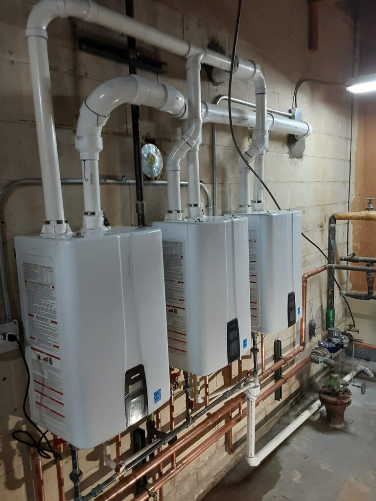 Multiple water furnace - boilers